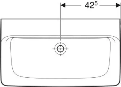 Produktbild von Geberit 501701008 Renova Plan Waschtisch, 85x48cm