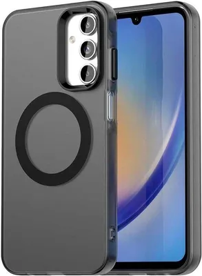 Produktbild von Magnetische Hülle 5G stootvast transparent schwarz Metall