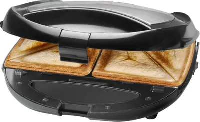 Produktbild von Bomann ST/WA 1364 CB Multigrill Sandwichmaker Schwarz