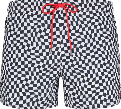Produktbild von Skiny Herren Bade Swim Shorts Every Summer Whiteblue Check