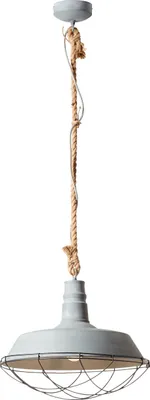 Obrázok produktu pre BRILLIANT Lampe Rope Pendelleuchte 47cm grau Beton