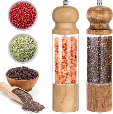 Produktbild von Multifunktionale Hout-Chili-Mühle 20 cm Retro-Keramik