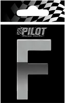 Zdjęcie produktu dla litery 3D Type-4 (70 mm) - F