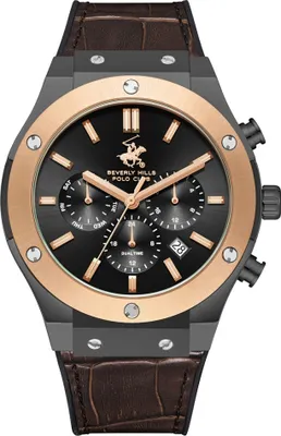 Produktbild von Herrenuhr BEVERLY HILLS BP3690X.062 in brauner Mode als Geschenk.