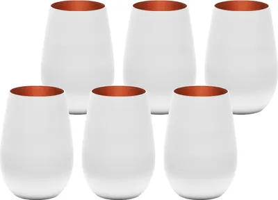 Produktbild von Stölzle Lausitz Elements Weiß-Bronze 6er Set