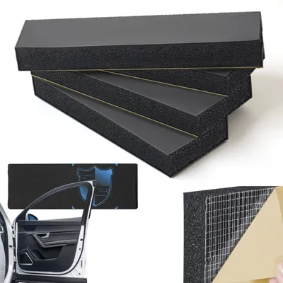 Imagen del producto de Juego de 4 protectores autoadhesivos para paredes de garaje, ideales para proteger los vehículos