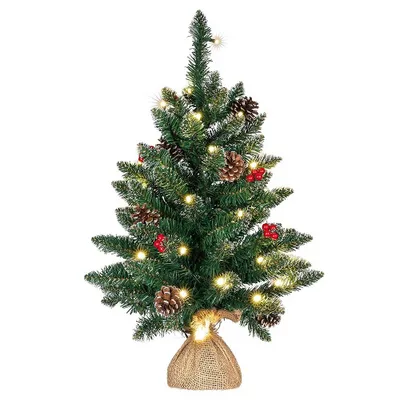 Zdjęcie produktu dla Choinka z oświetleniem - 60 cm, 30 diod LED
