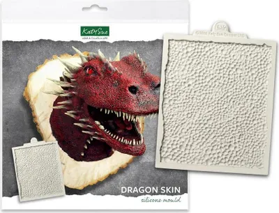 Produktbild von Silikonform Drachenhaut 14x12cm