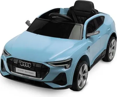 Toyz Audi e-tron Sportback Kinder-Elektroauto, Blau, lizenziert, 3–8 Jahre