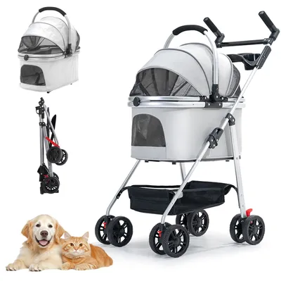 Produktbild von 3-in-1 Hundewagen für mittelgroße Hunde
