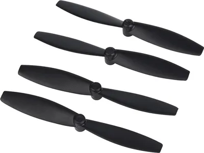 Image de Hélice de drone, noir, 2 x A + 2 x C pales de rechange, pales d'hélice pour Parrot Minidrones Rolling Spider