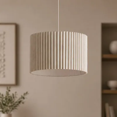 Produktbild von Milton & Oldbrook Hängelampe Ø 38 cm Vasteras Beige