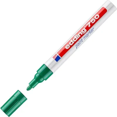 Obrázek produktu pro Edding 750, Zelená, Bílá, 2 mm, 4 mm, 10 kusů