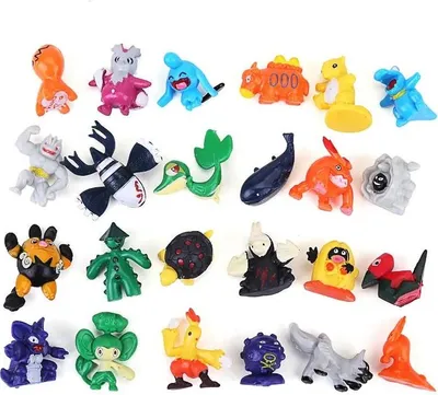 Obrázek produktu pro Pikachu postavičky Pokémon sada figurek 144 kusů 2-3 cm.