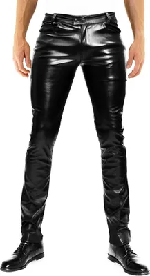 Produktbild von Bockle® Lamb Tube No Ass Bags Lederhose Lederjeans Leder Tube Röhre Skinny Leder, W38/L36