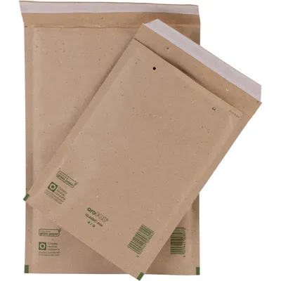 Produktbild von Vereinigte Papierwarenfabriken eco 7/G Luftpolstertaschen für DIN C4 braun