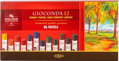 Immagine prodotto di KOH-I-NOOR Gioconda Set di pastelli a olio Set di pastelli a olio 12 pz
