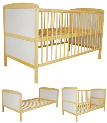 3w1 Łóżeczko tapczanik Kacperek 140x70 cm kolor sosna – zdjęcie produktu 1