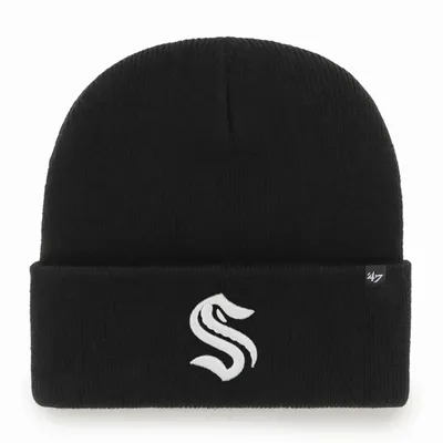 Produktbild von NHL Seattle Kraken Wollmütze Mütze Haymaker schwarz Knit Beanie Hat