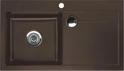 Produktbild von Flächenbündige Spüle STEMA 90 F in SIENA Becken links mit Handbetätigung