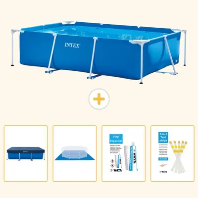 Produktbild von Rechteckiger Frame Pool - 300x200x75 cm - 5-teilig S22350
