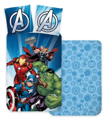 Produktbild von Kinderbettwäsche Avengers Baby Bettwäsche 100 x 135 cm