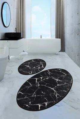 Produktbild von Mijolnir, Marble- CHL1539, Bunt, Badematten, 700 gr/m², 100% Mikropolyamid