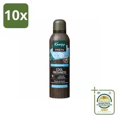 Obrázek produktu pro 10 kusů sprchového gelu Kneipp Men Cool Freshness, objem 200 ml, balení