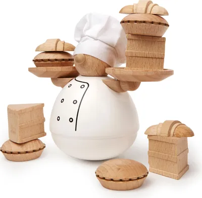Image de KIKKERLAND Balance the Baker Jeu d'adresse
