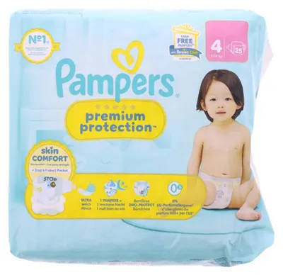 Produktbild von Pampers Premium Protection Gr.4 Maxi 9-14kg Single (25St Packung)