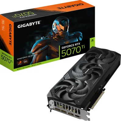 Produktbild von Gigabyte GeForce RTX 5070 Ti WINDFORCE OC SFF 16G