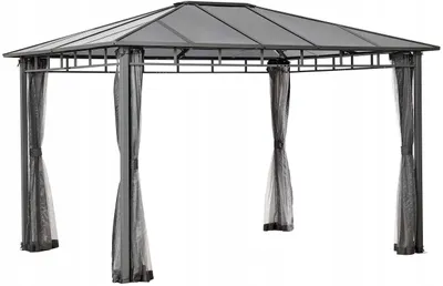 Zdjęcie produktu dla Pawilon Ogrodowy Aurora Poliwęglan 300X360X260Cm Wiata Corciano Altana