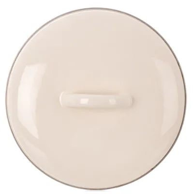 Produktbild von Orion | Topfdeckel - Ø 18 cm - Backofenfest - Emaillierter Stahl - Emaillierter Pfannendeckel Creme