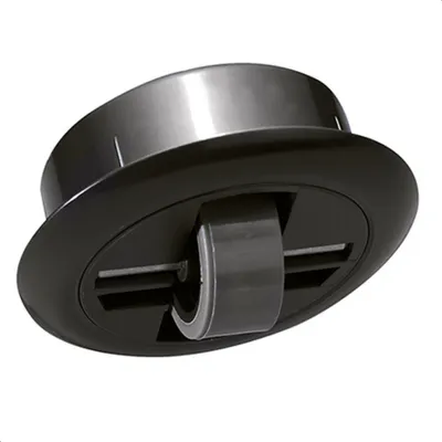 Produktbild von WAGNER Ultrasoft-Bockrolle ROLLER-MINI - Ø 27 mm, Gehäuse schwarz Ø 55/40 x 17/14 mm, Tragkraft 50 kg - 01708201