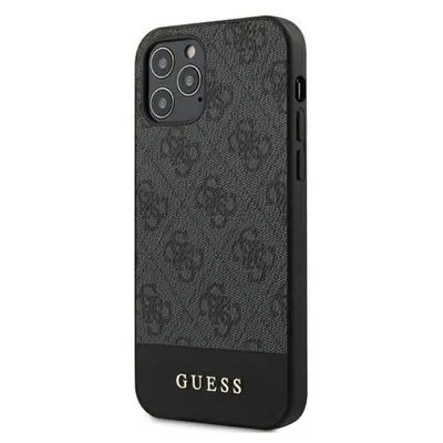 Immagine prodotto di Guess Guhcp12Lg4Glgr Iphone 12 Pro Max6,7 Szary/Grey Hardcase 4G Stripe Collection