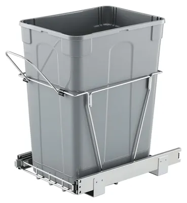 Produktbild von VEVOR ausziehbarer Mülleimer 35 Qt für Küchenschränke, Mülleimer Unterbau-Abfall