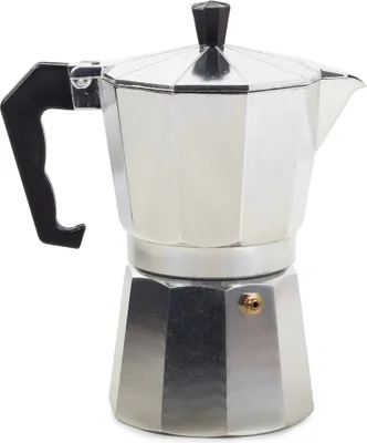 Obrázek produktu pro Verk 07038 Moka konvice 6 - 300 ml - stříbrná