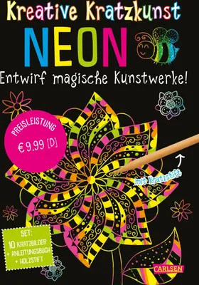 Produktbild von Kratzbilder für Kinder: Kreative Kratzkunst: Neon