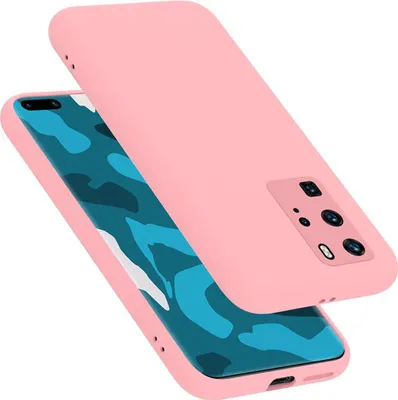 Immagine prodotto di Cadorabo custodia protettiva per Huawei P40 PRO / P40 PRO+ custodia in rosa per telefono cellulare Custodia Cover TPU Etui
