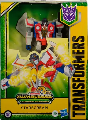 Produktbild von Hasbro Cyberverse Adventures Starcream Transformers-figur 15 Cm Mehrfarbig  Mehrfarbig One Size