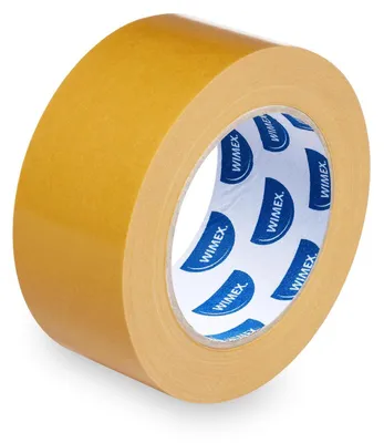 Produktbild von 2x Doppelseitiges Klebeband 50 mm x 25 m mit Folienträger 80my