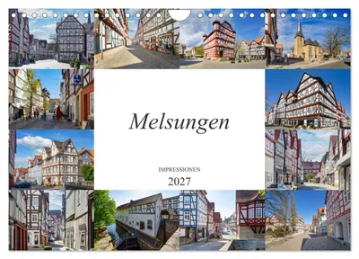 Produktbild von Melsungen Impressionen (Wandkalender 2027 DIN A4 quer), CALVENDO Monatskalender
