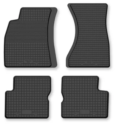 Zdjęcie produktu dla Dywaniki gumowe do Audi A5 F57 2020-2022 (cabrio) – 4 szt., czarne, dobierane – Wielganizator Semi-Universal