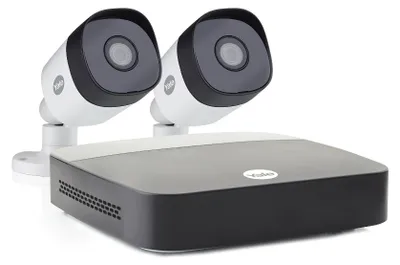Produktbild von Yale Smart Home CCTV Kit mit 2 Full HD Outdoor Kameras – Hochwertige Qualitä