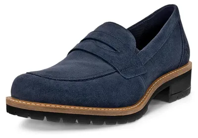 Productafbeelding van ECCO dames loafers, model Elaina, blauw, maat 39