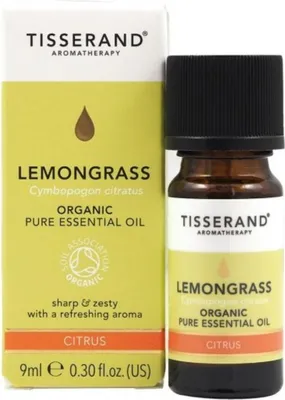 Produktbild von Tisserand Aromatherapy Lemongrass Organic Zitronengrasöl (9 ml) BI5448