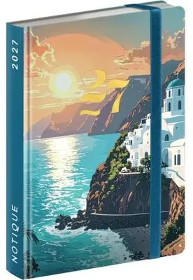 Imagen del producto de NOTIQUE. Agenda semanal de bolsillo "Riviera 2027", 9,8 x 14,5 cm