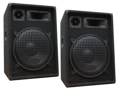 Produktbild von DSX Line 600 Watt PA Party DJ Disco Lautsprecher Boxen 3 Wege 1x30 cm Bass