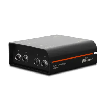Obrázek produktu pro Palmer Audio PELDE, Pasivní DI box, Basová kytara, Kytara, Syntetizátor, Digitální piano, Univerzální, Černá, Ocel, DC