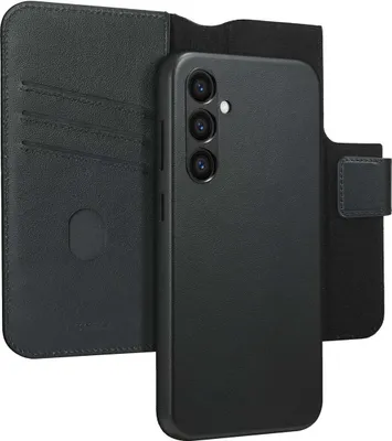 Produktbild von Accezz 2-in-1 Klapphülle aus Leder mit MagSafe Samsung Galaxy S24 Plus - Onyx Black